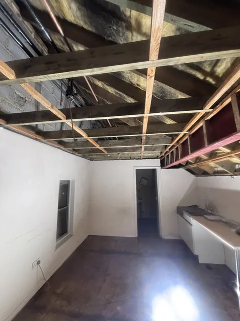 Controlled artex plasterboard strip-out in Mile End