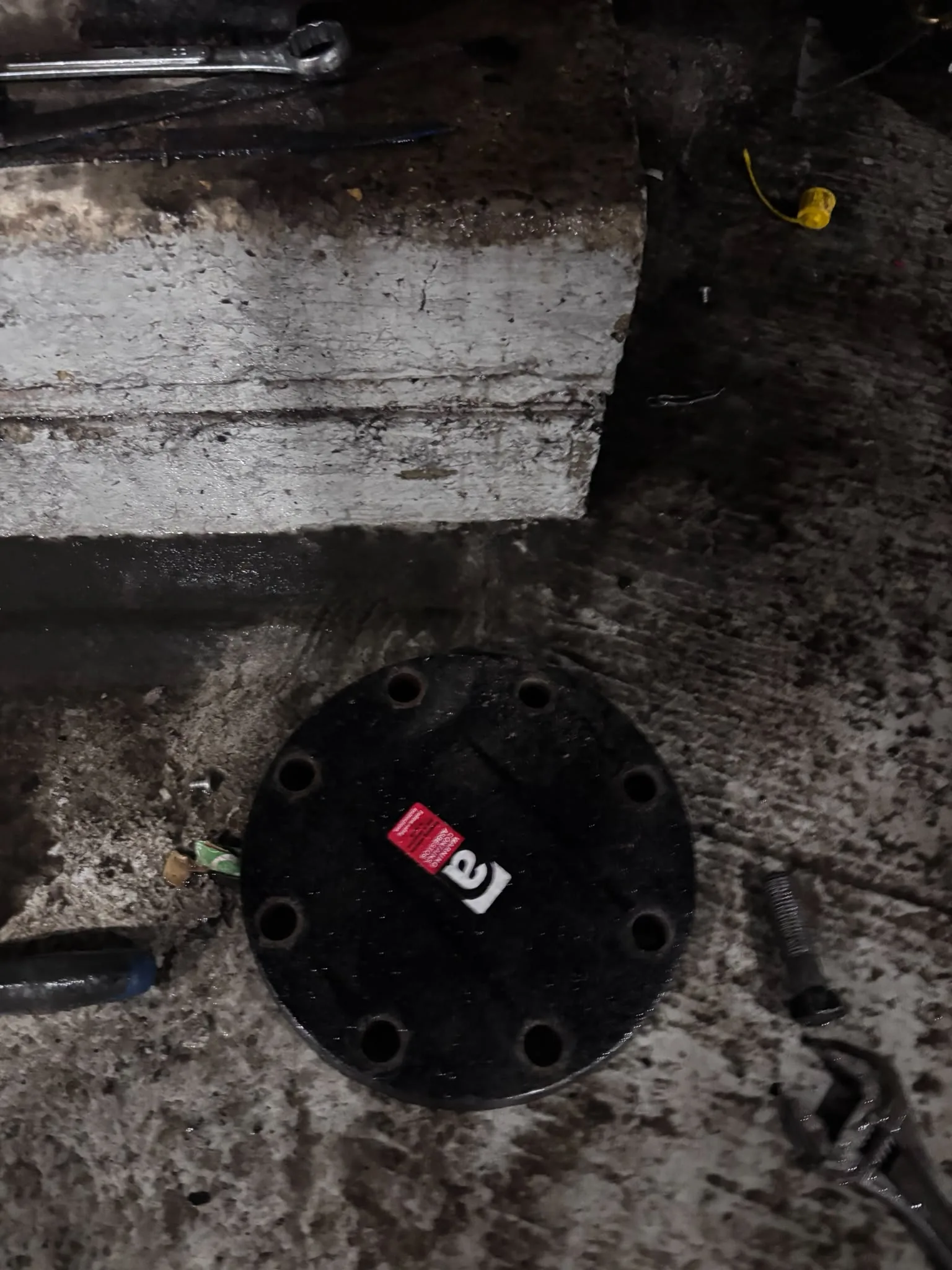 Artex scraping from a concrete ceiling during Mile End refurbishment
