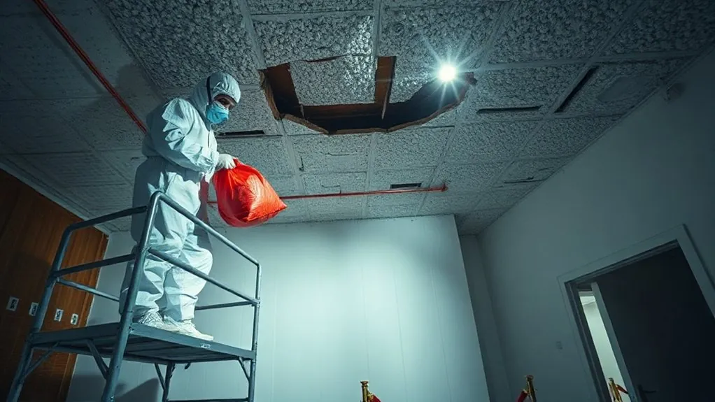 Asbestos Ceiling Removal in Mile End — HSE-licensed specialists