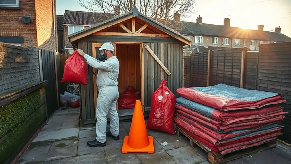Garage & Shed Roof Removal in Mile End — HSE-licensed specialists