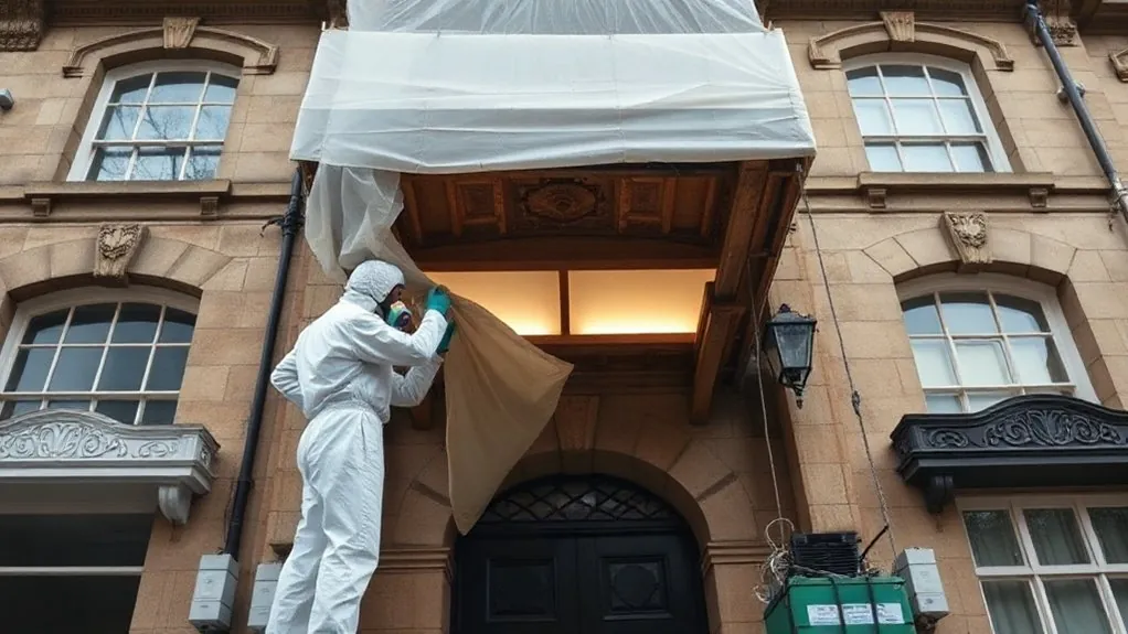 Listed Building Asbestos Removal in Mile End — HSE-licensed specialists